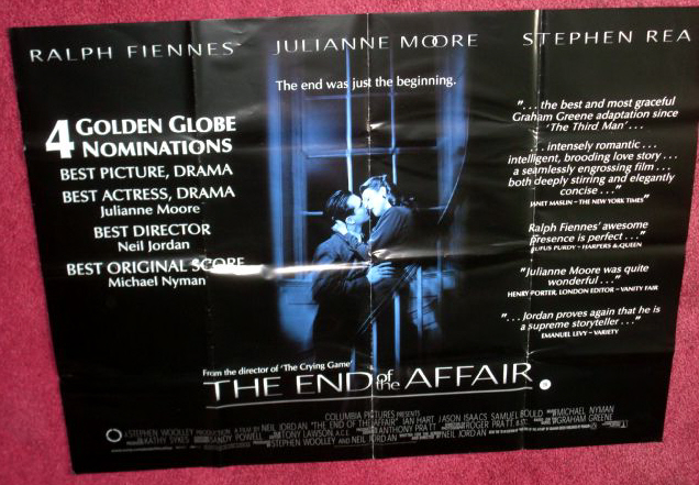 END OF THE AFFAIR, THE: Quad Film Poster