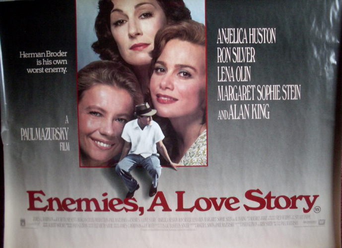 ENEMIES, A LOVE STORY: UK Quad Film Poster ENEMIES, A LOVE STORY: UK Quad Film Poster