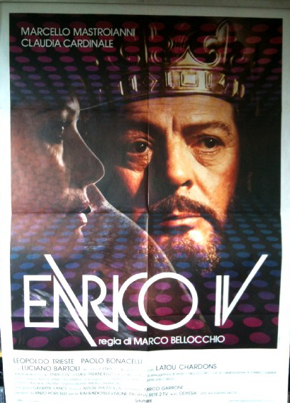 Cinema Poster: ENRICO IV 1984 (Italian) Marcello Mastroianni Claudia Cardinale