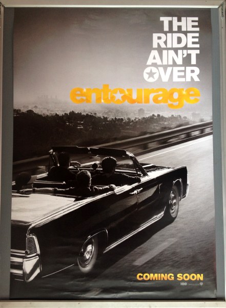 Cinema Poster: ENTOURAGE 2015 (Advance One Sheet) Jeremy Piven Kevin Dillon