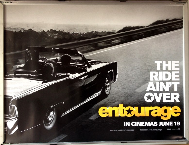 Cinema Poster: ENTOURAGE 2015 (Advance Quad) Jeremy Piven Kevin Dillon