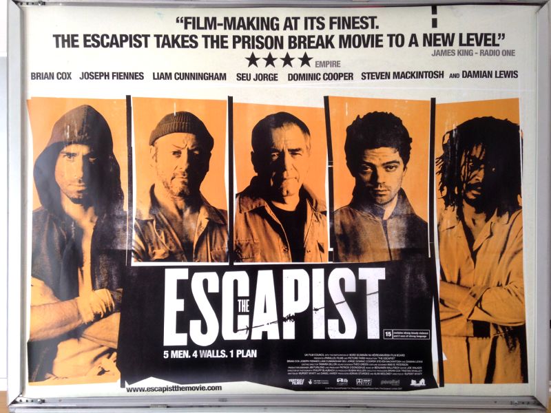 Cinema Poster: ESCAPIST, THE 2008 (Quad) Brian Cox Damian Lewis Joseph Fiennes Cinema Poster: ESCAPIST, THE 2008 (Quad) Brian Cox Damian Lewis Joseph Fiennes