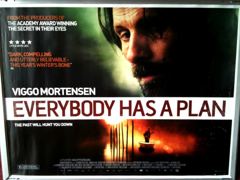 Cinema Poster: EVERYBODY HAS A PLAN 2013 (Quad) Viggo Mortensen Soledad Villamil Cinema Poster: EVERYBODY HAS A PLAN 2013 (Quad) Viggo Mortensen Soledad Villamil