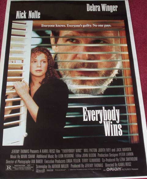 EVERYBODY WINS: Main One Sheet Film Poster EVERYBODY WINS: Main One Sheet Film Poster