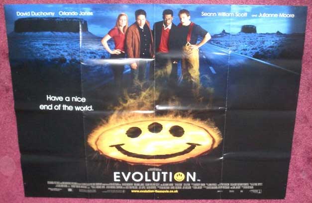 EVOLUTION: Main UK Quad Film Poster