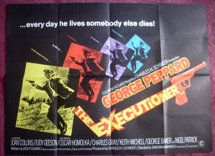 EXECUTIONER, THE: UK Quad Film Poster EXECUTIONER, THE: UK Quad Film Poster