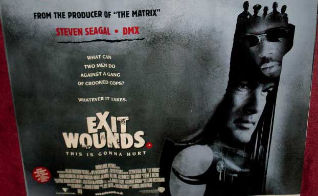 EXIT WOUNDS: 'CD' UK Quad Film Poster