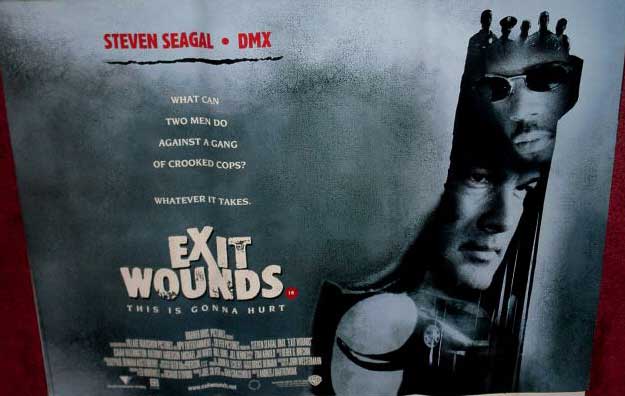 EXIT WOUNDS: UK Quad Film Poster