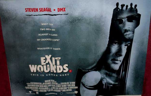 EXIT WOUNDS: UK Quad Film Poster EXIT WOUNDS: UK Quad Film Poster