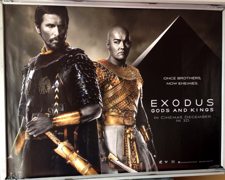 Cinema Poster: EXODUS GODS AND KINGS 2014 (Advance Quad) Ridley Scott Christian Bale