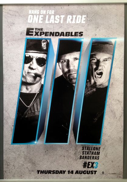 Cinema Poster: EXPENDABLES III 2014 (Sylvester Stallone One Sheet) Jason Statham