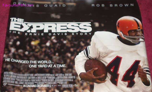 EXPRESS, THE: Main UK Quad Film Poster