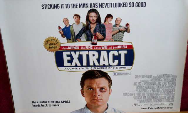 EXTRACT: Main UK Quad Film Poster EXTRACT: Main UK Quad Film Poster