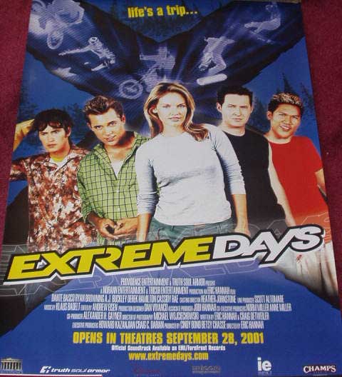 EXTREME DAYS: Main One Sheet Film Poster