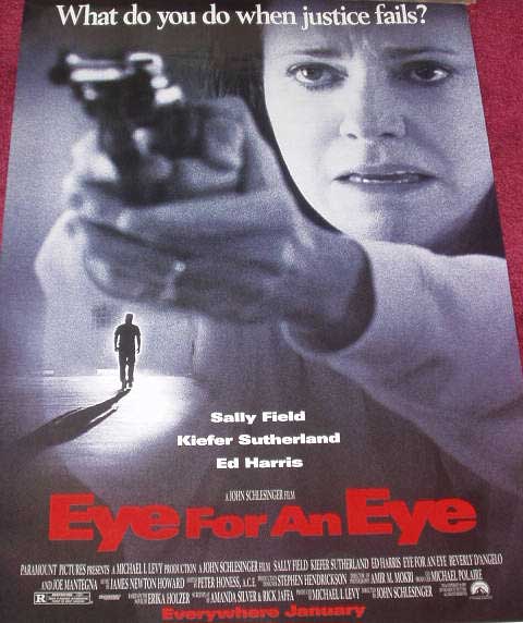 EYE FOR AN EYE: Main One Sheet Film Poster EYE FOR AN EYE: Main One Sheet Film Poster
