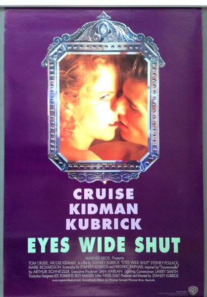 Cinema Poster: EYES WIDE SHUT 1999 (One Sheet) Tom Cruise Nicole Kidman