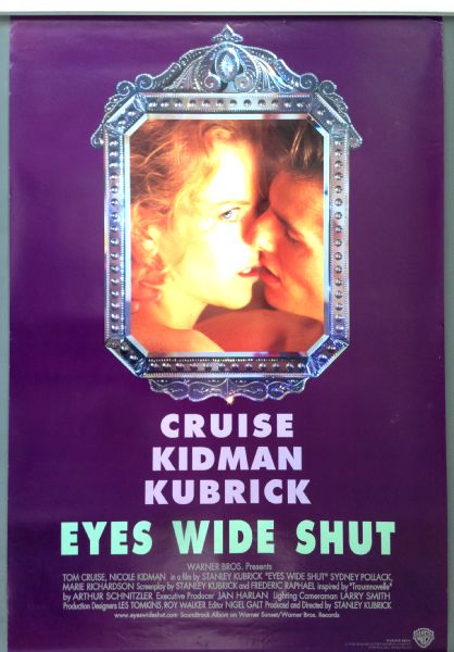 Cinema Poster: EYES WIDE SHUT 1999 (One Sheet) Tom Cruise Nicole Kidman Cinema Poster: EYES WIDE SHUT 1999 (One Sheet) Tom Cruise Nicole Kidman