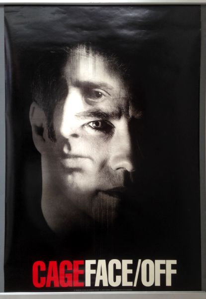 Cinema Poster: FACE OFF 1997 (Castor Troy One Sheet) Nicolas Cage John Travolta Cinema Poster: FACE OFF 1997 (Castor Troy One Sheet) Nicolas Cage John Travolta