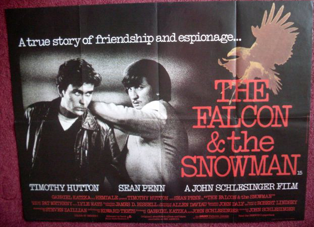 FALCON & THE SNOWMAN, THE: UK Quad Film Poster FALCON & THE SNOWMAN, THE: UK Quad Film Poster