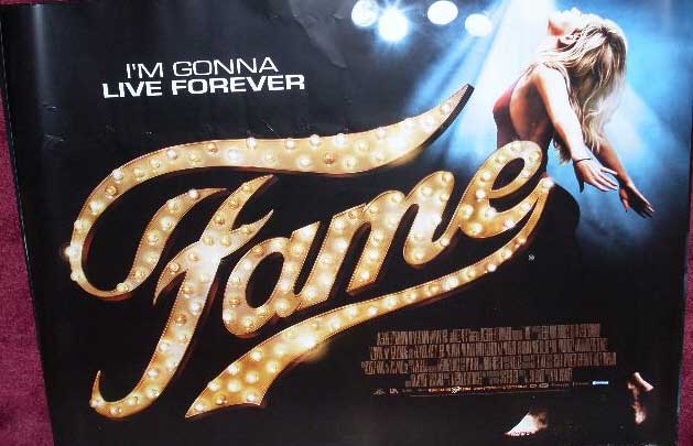 FAME (REMAKE): Main UK Quad Film Poster