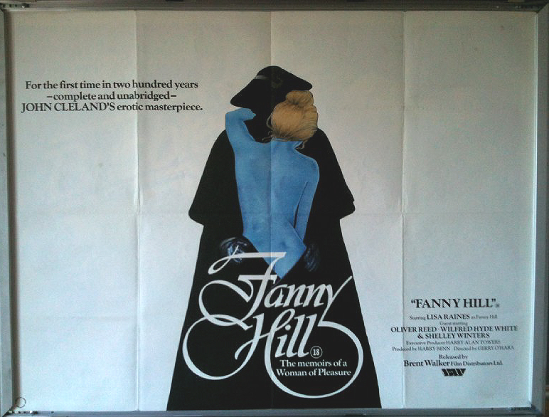Cinema Poster: FANNY HILL 1983 (QUAD) Lisa Foster Oliver Reed Wilfred Hyde-White Cinema Poster: FANNY HILL 1983 (QUAD) Lisa Foster Oliver Reed Wilfred Hyde-White