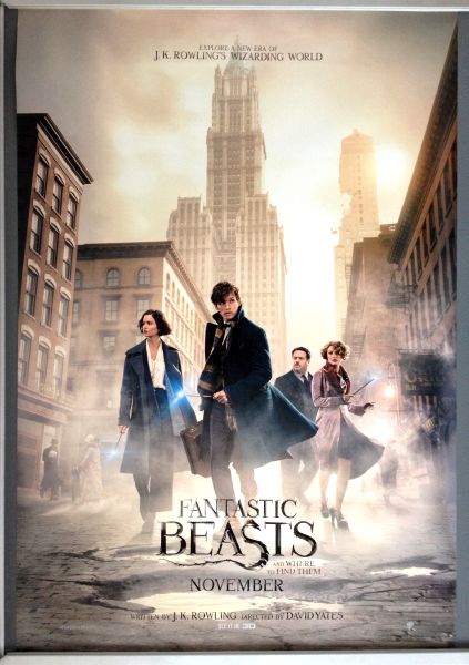 Cinema Poster: FANTASTIC BEASTS AND WHERE TO FIND THEM 2016 (Main One Sheet) Eddie Redmayne Cinema Poster: FANTASTIC BEASTS AND WHERE TO FIND THEM 2016 (Main One Sheet) Eddie Redmayne