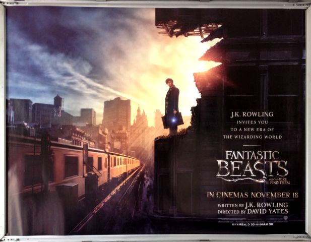 Cinema Poster: FANTASTIC BEASTS AND WHERE TO FIND THEM  2016 (Advance Quad)