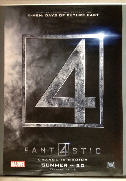 Cinema Poster: FANTASTIC FOUR 2015 (Advance One Sheet)