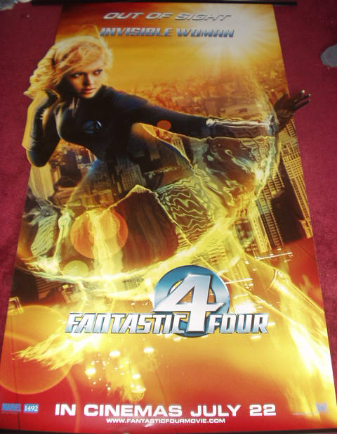 FANTASTIC FOUR: Invisible Girl Cinema Banner