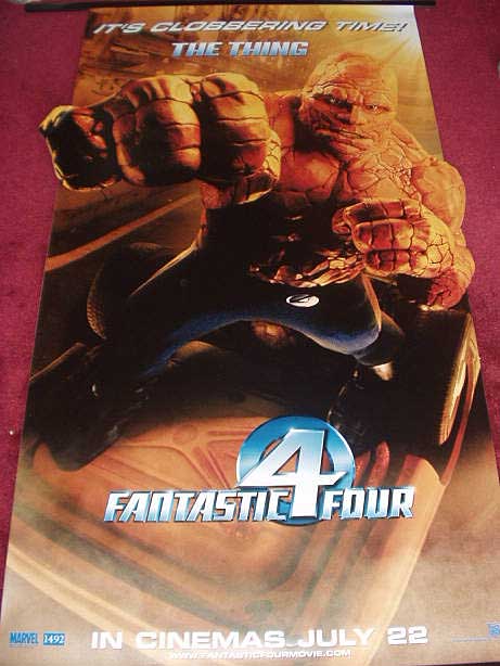FANTASTIC FOUR: The Thing Cinema Banner FANTASTIC FOUR: The Thing Cinema Banner
