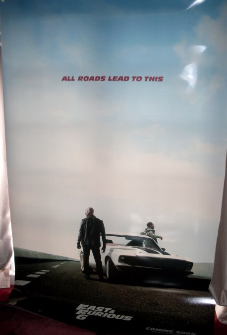 FAST & FURIOUS 6: Roman & Tej/Tyrese Gibson & Ludacris Cinema Banner FAST & FURIOUS 6: Roman & Tej/Tyrese Gibson & Ludacris Cinema Banner