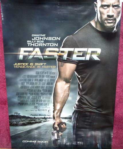 FASTER: One Sheet Film Poster FASTER: One Sheet Film Poster