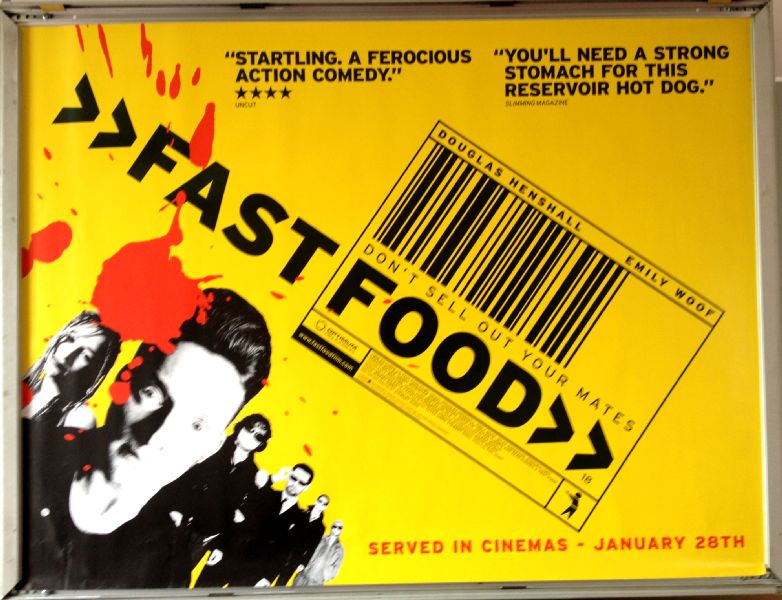 Cinema Poster: FAST FOOD 1989 (Quad) Clark Brandon Randal Patrick Tracy Griffith