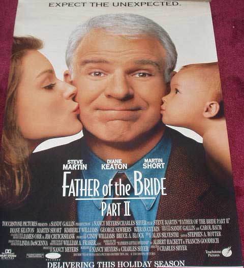 FATHER OF THE BRIDE 2: Main One Sheet Film Poster FATHER OF THE BRIDE 2: Main One Sheet Film Poster