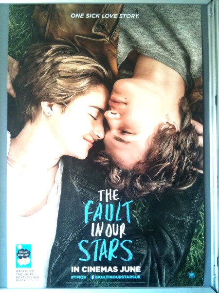 Cinema Poster: FAULT IN OUR STARS, THE 2014 (One) Shailene Woodley Ansel Elgort