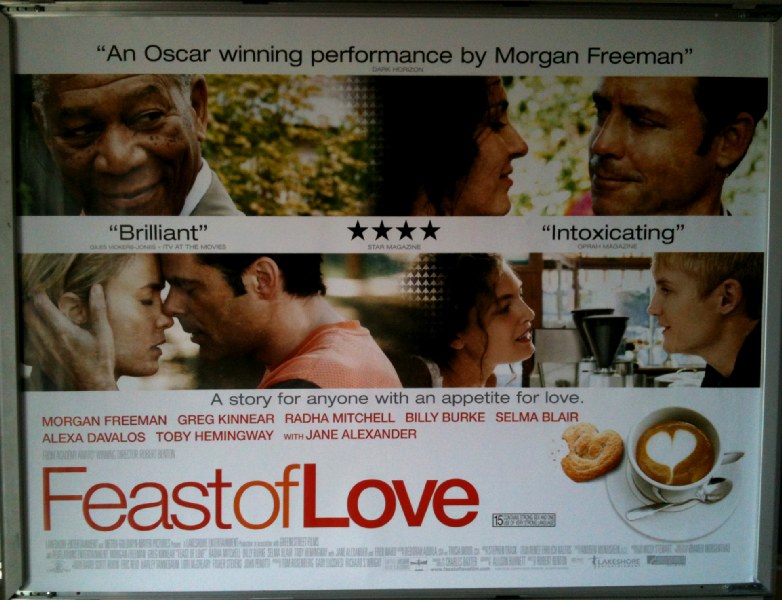 FEAST OF LOVE: UK Quad Film Poster