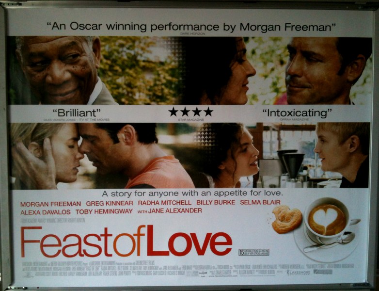 FEAST OF LOVE: UK Quad Film Poster FEAST OF LOVE: UK Quad Film Poster