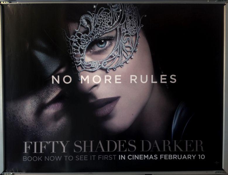 Cinema Poster: FIFTY SHADES DARKER 2017 (Rules Quad) Dakota Johnson