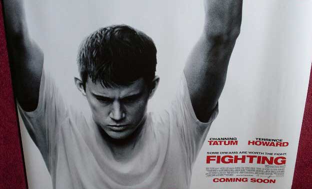 FIGHTING: Main UK Quad Film Poster