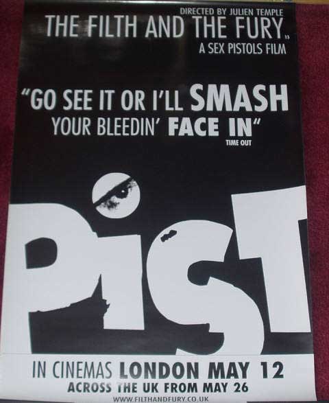 FILTH AND THE FURY, THE: Double Crown Film Poster