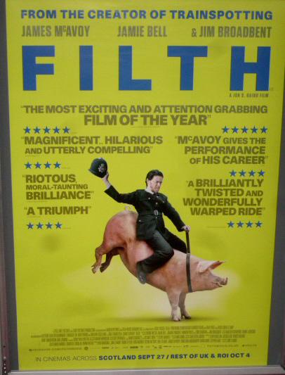 FILTH: 'Pig' One Sheet Film Poster FILTH: 'Pig' One Sheet Film Poster
