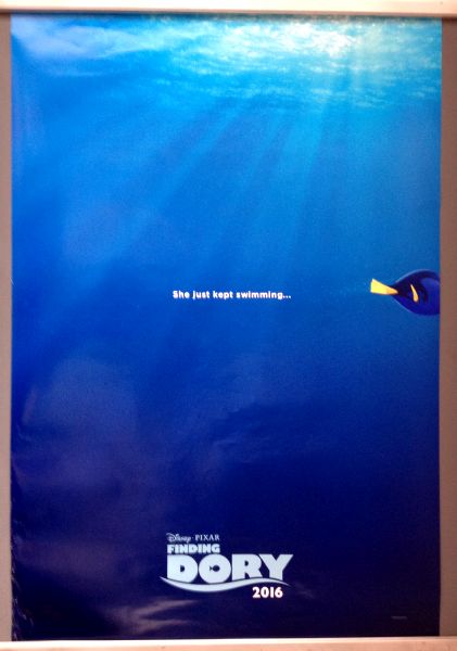 Cinema Poster: FINDING DORY 2016 (Advance One Sheet) Ellen DeGeneres Cinema Poster: FINDING DORY 2016 (Advance One Sheet) Ellen DeGeneres