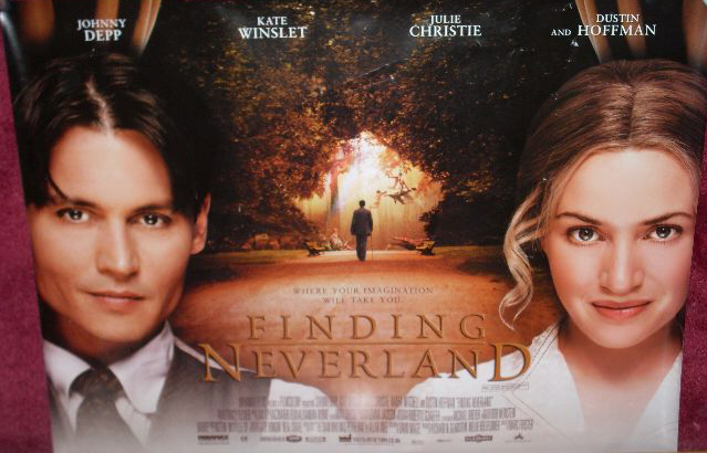 FINDING NEVERLAND: Main UK Quad Film Poster