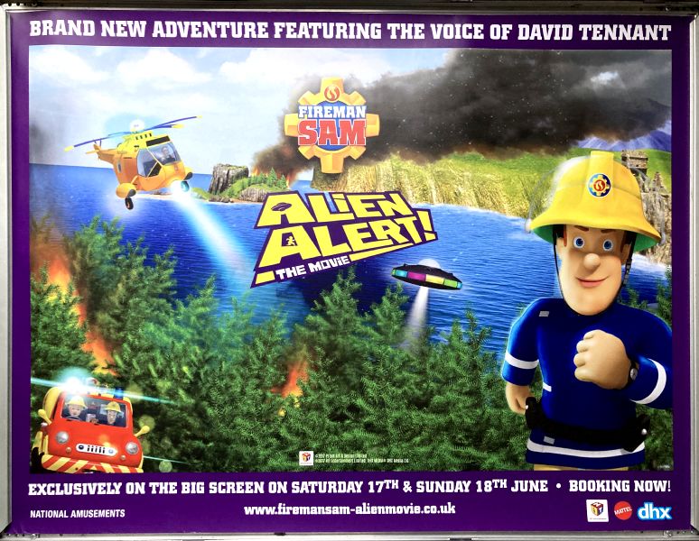 Cinema Poster: FIREMAN SAM ALIEN ALERT THE MOVIE 2016 (Quad)