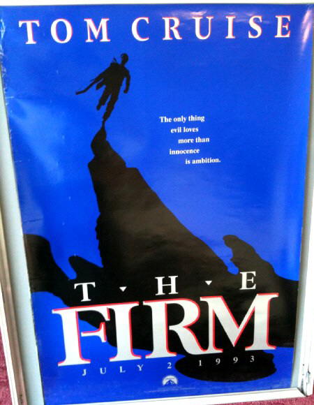 FIRM, THE: Advance One Sheet Film Poster FIRM, THE: Advance One Sheet Film Poster