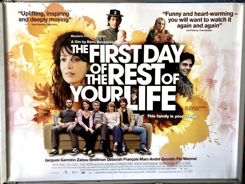Cinema Poster: FIRST DAY OF THE REST OF YOUR LIFE, THE 2008 (Quad) Jacques Gamblin Zabou Breitman Cinema Poster: FIRST DAY OF THE REST OF YOUR LIFE, THE 2008 (Quad) Jacques Gamblin Zabou Breitman