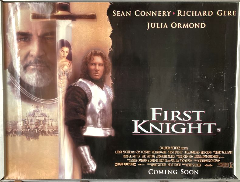 Cinema Poster: FIRST KNIGHT 1995 (Quad) Sean Connery Richard Gere