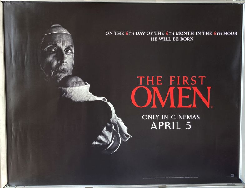 Cinema Poster: FIRST OMEN, THE 2024 (Quad) Sonia Braga Bill Nighy Charles Dance Cinema Poster: FIRST OMEN, THE 2024 (Quad) Sonia Braga Bill Nighy Charles Dance