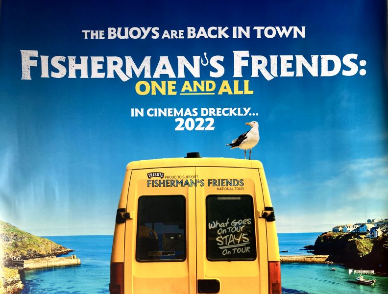 Cinema Poster: FISHERMAN'S FRIENDS ONE AND ALL 2022 (Advance Quad) James Purefoy Dave Johns