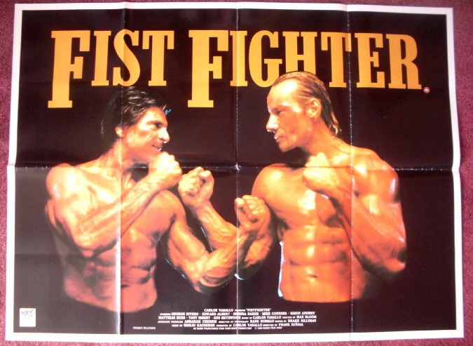 FIST FIGHTER: UK Quad Film Poster FIST FIGHTER: UK Quad Film Poster